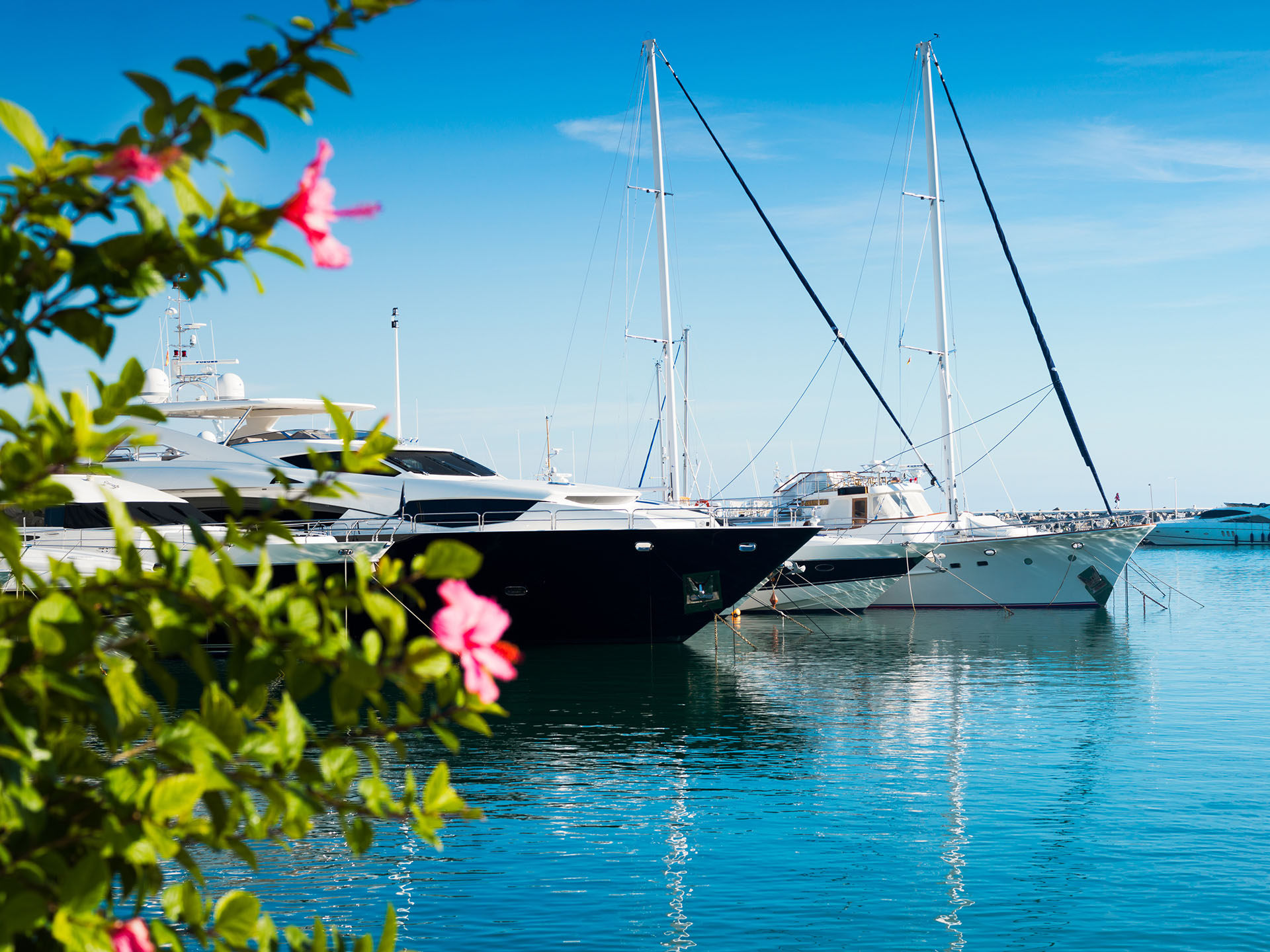 Luxury yachts Marbella