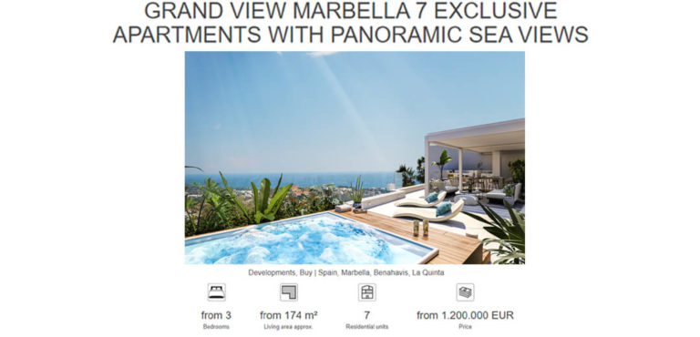 80% off-plan developments in Marbella are sold before completion.